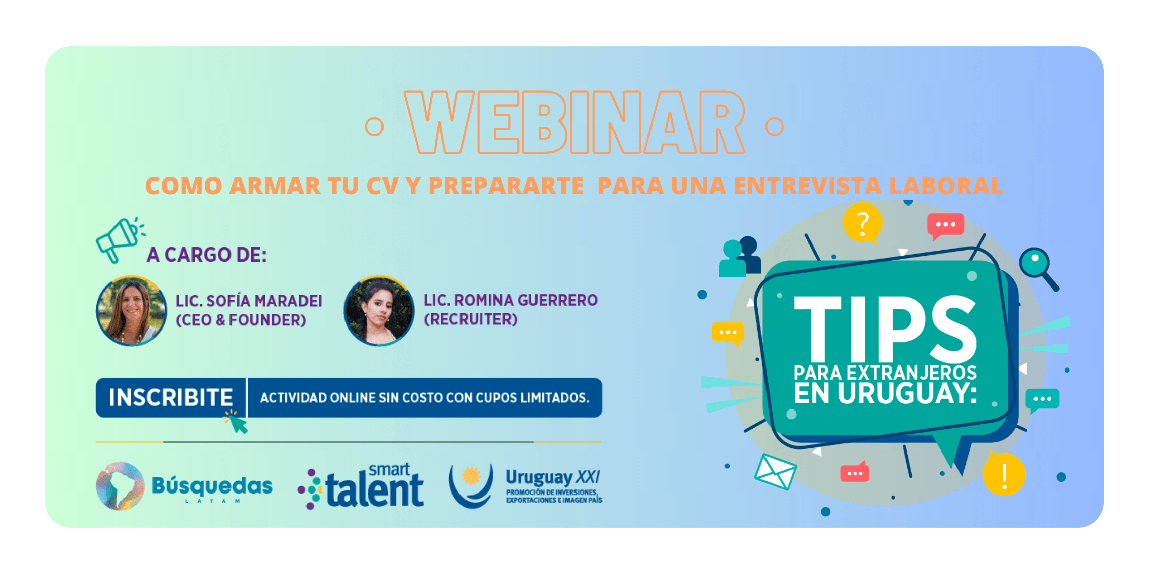 Webinar Gratuito :: Consejos para Extranjeros en Uruguay