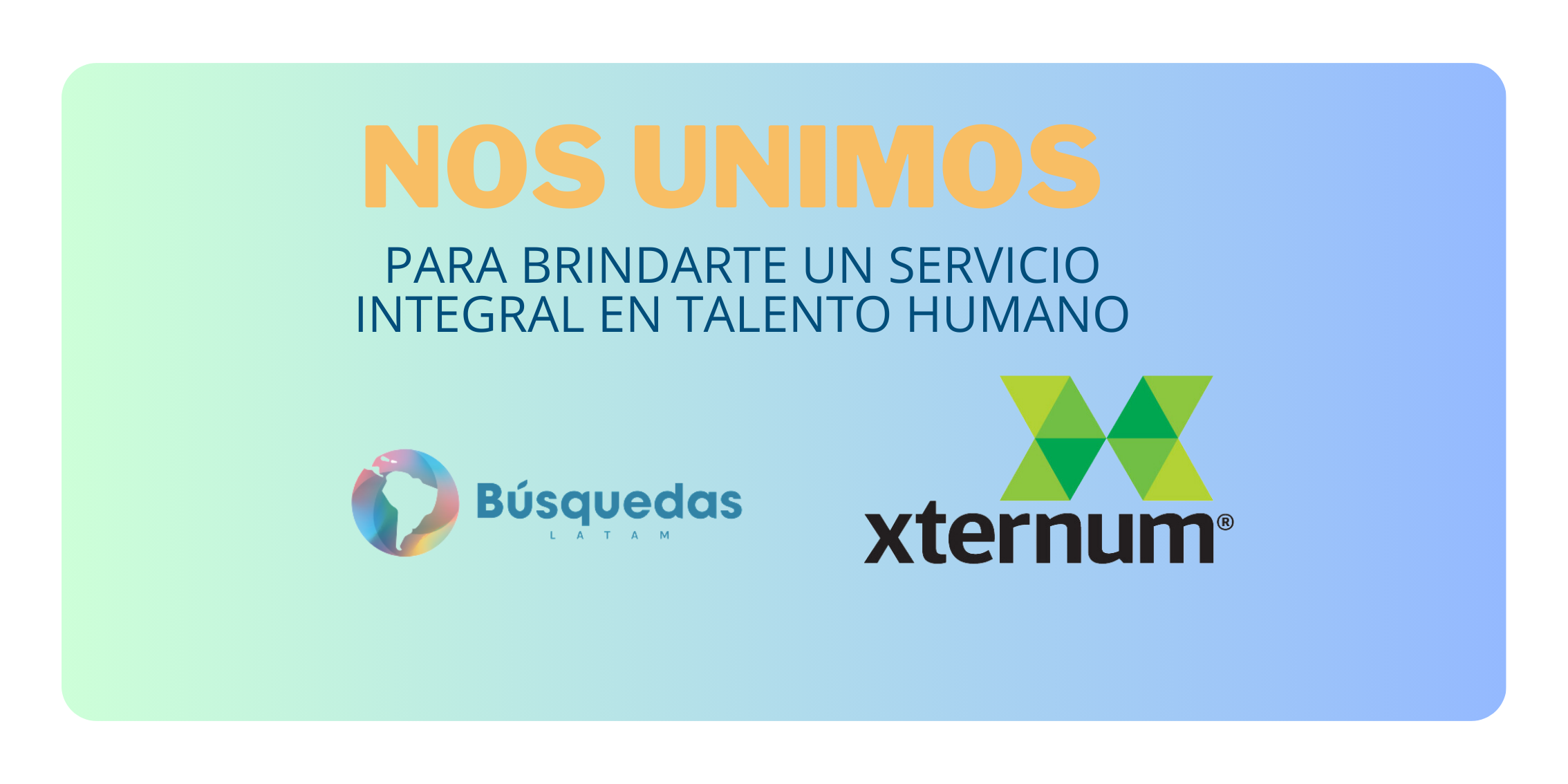 Alianza Estratégica: Búsquedas LATAM - Xternum